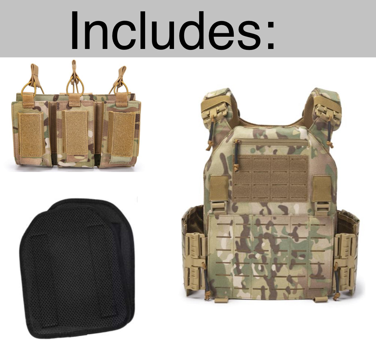 Redemption Tactical "CRUSADER 2.0"® Plate Carrier Vest