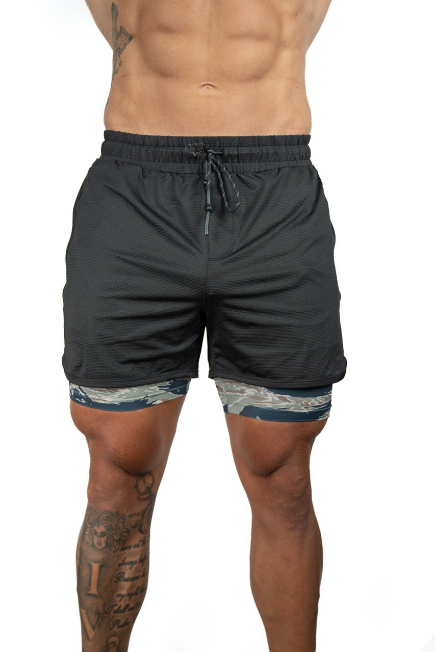 2i1 Lite Gym Shorts - 5 Inch