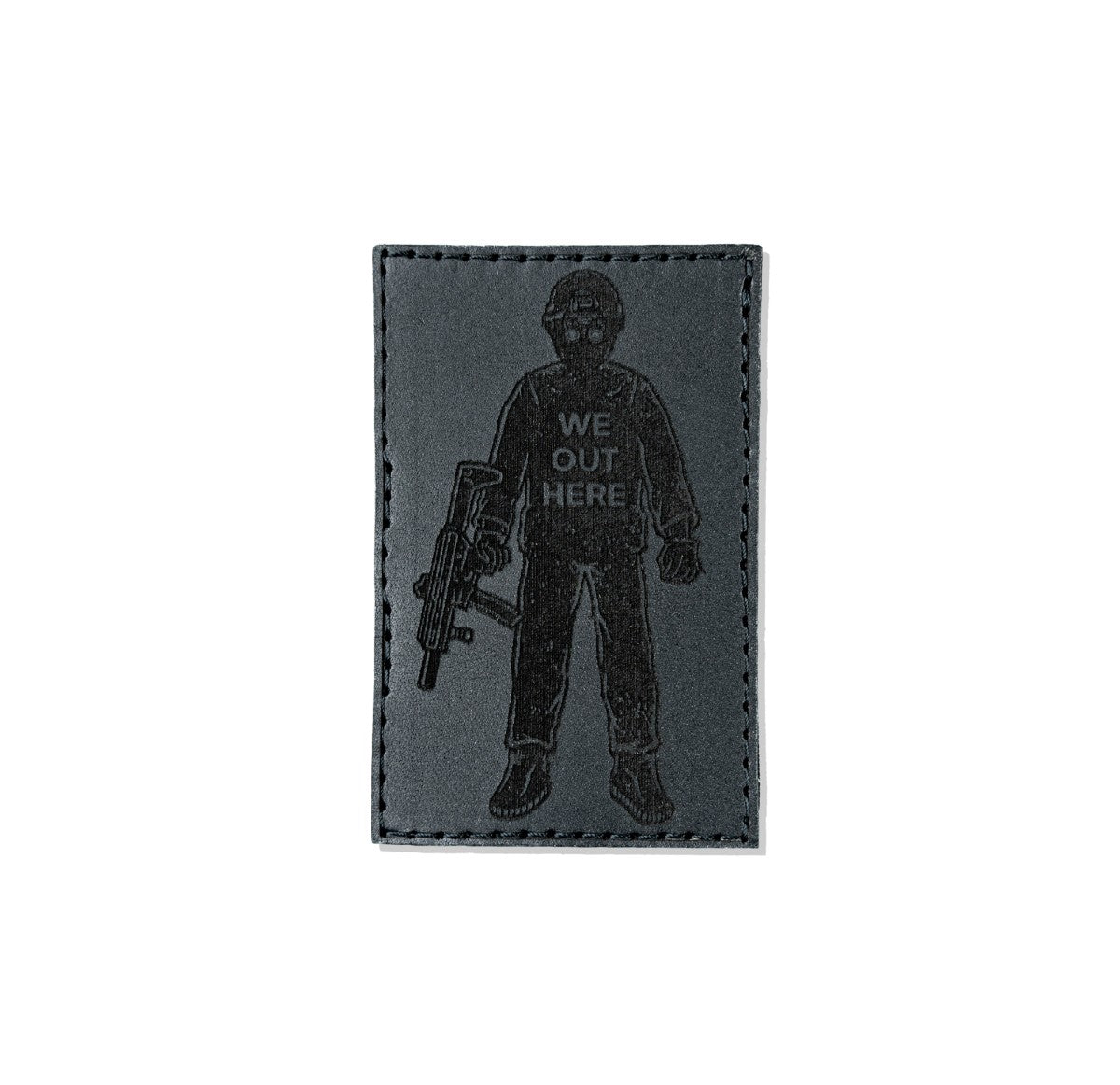 We Out Here Leather Patch