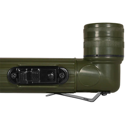 US GI Style LED Anglehead Flashlight with Extra Lenses & Bulb