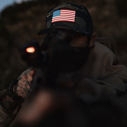 Tiger Stripe Ripstop Flag Hat